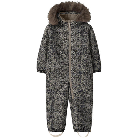 Name It Silver Mink Leo Nmfsnow10 Drakt Aop Fo Noos
