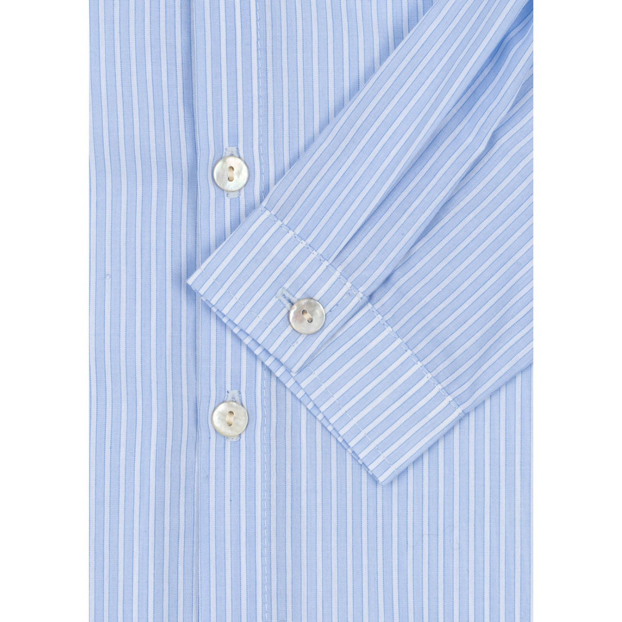 Konges Sløjd Blue Stripe Wes Skjorte Gots