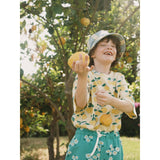 TinyCottons Mellow Yellow Oranges Rib Tee