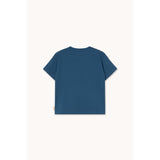 TinyCottons Light Navy Swan Graphic Tee