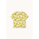 TinyCottons Mellow Yellow Oranges Rib Tee