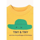 TinyCottons Soft Yellow Tiny Lue Baby Collegegenser