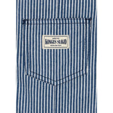 Konges Sløjd Blue Stripe Luc Overalls Gots