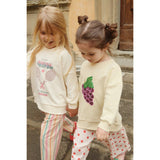 Konges Sløjd Buttercream Loupy Lou Sweat Skjorte Ocs