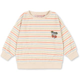 Konges Sløjd Confetti Stripe Itty Rib Sweat Skjorte Gots