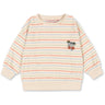 Konges Sløjd Confetti Stripe Itty Rib Sweat Skjorte Gots