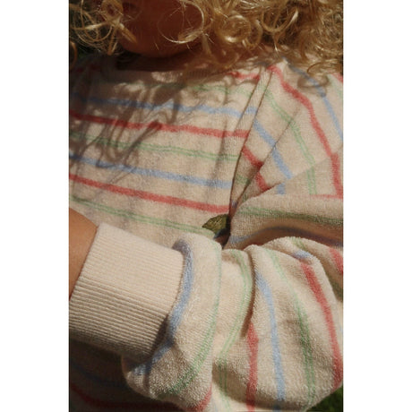 Konges Sløjd Confetti Stripe Itty Rib Sweat Skjorte Gots