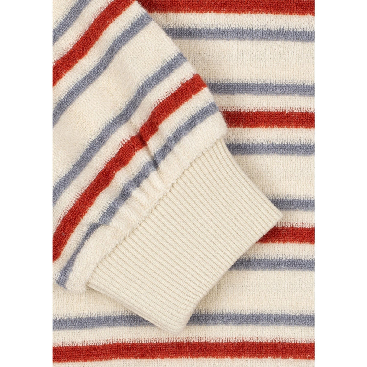 Konges Sløjd Stripe Winds Itty Rib Sweat Skjorte Gots