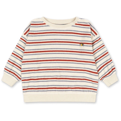 Konges Sløjd Stripe Winds Itty Rib Sweat Skjorte Gots