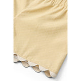 COPENHAGEN COLORS Pale Yellow Comb. Deco Topp & Shorts Sett