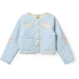 COPENHAGEN COLORS Lt. Blue Comb. Vattert Jakke