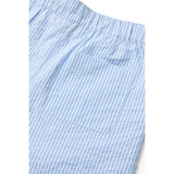 COPENHAGEN COLORS Sky Blue W Cream Stripe Seersucker Pajama Bukser