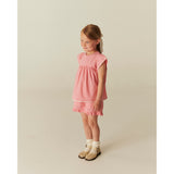COPENHAGEN COLORS Pink Comb. Bluse W. Contrast Piping