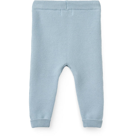 COPENHAGEN COLORS Dusty Blue Bomull Baby Leggings