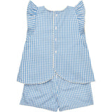 COPENHAGEN COLORS Blue Houndstooth Mini Houndstooth Deco Sett