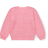 COPENHAGEN COLORS Pink Strikket Classic Rib Cardigan