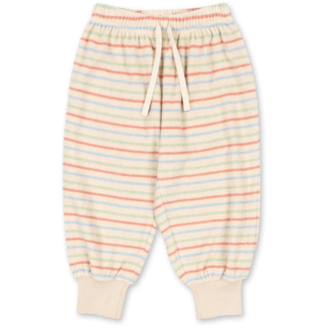Konges Sløjd Confetti Stripe Itty Rib Sweat Bukser Gots