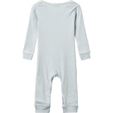 COPENHAGEN COLORS Dusty Blue/Cream Stripe Modal Full Body Romper