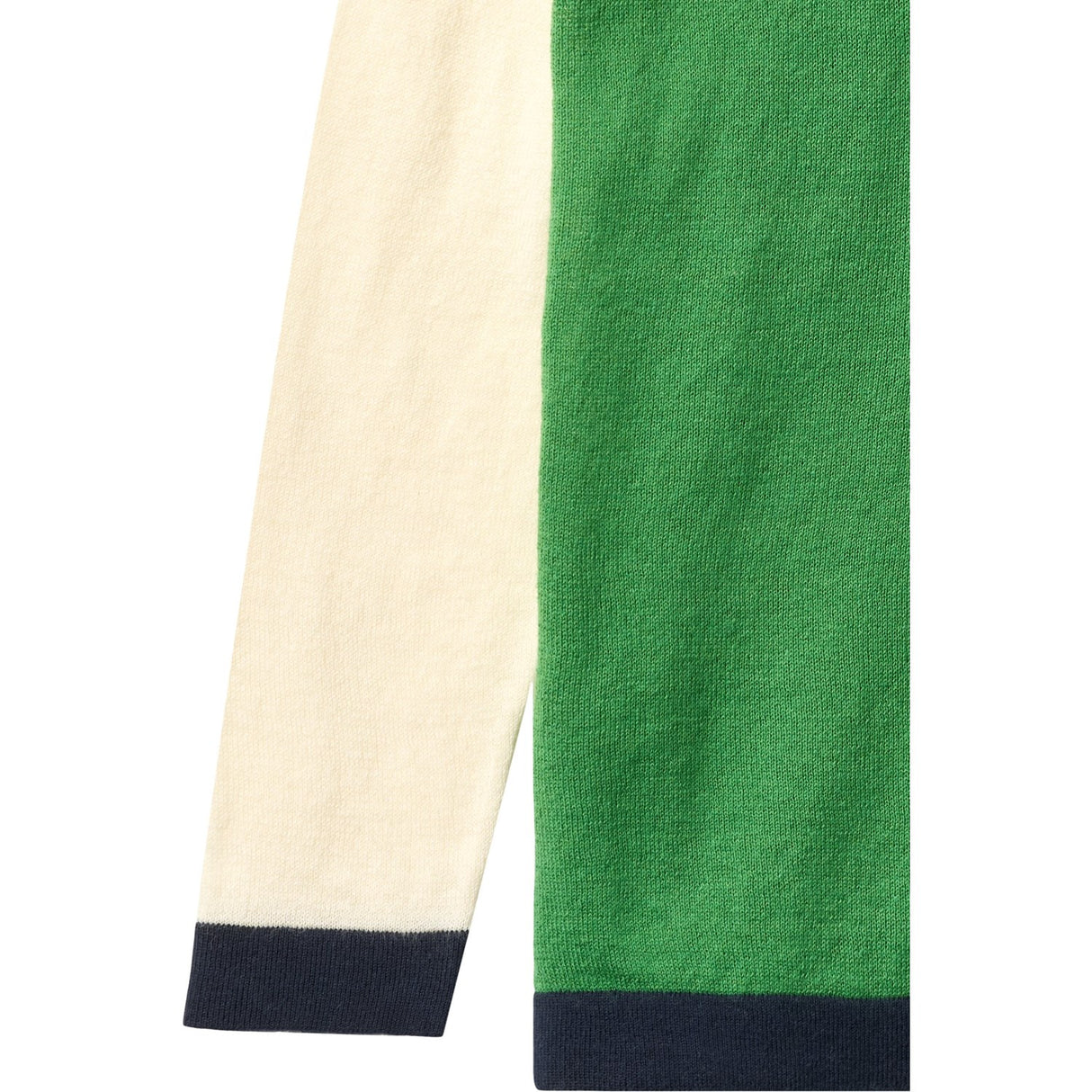 COPENHAGEN COLORS Sharp Green Comb. Light Strikket Farge Block Bluse