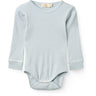 COPENHAGEN COLORS Dusty Blue/Cream Stripe Modal Rib Ls Body