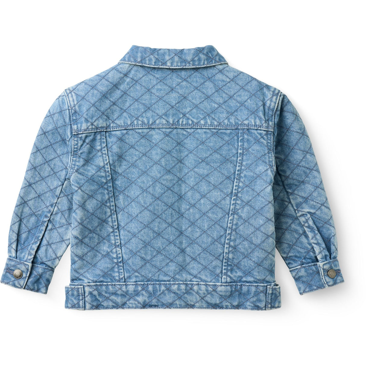 COPENHAGEN COLORS Lt. Washed Blue Quilt Organic Vattert Denim Jakke
