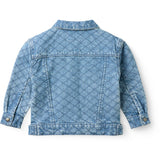 COPENHAGEN COLORS Lt. Washed Blue Quilt Organic Vattert Denim Jakke