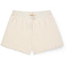 COPENHAGEN COLORS Cream Pointelle Heart Shorts