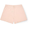 COPENHAGEN COLORS Dusty Rose Pointelle Heart Shorts