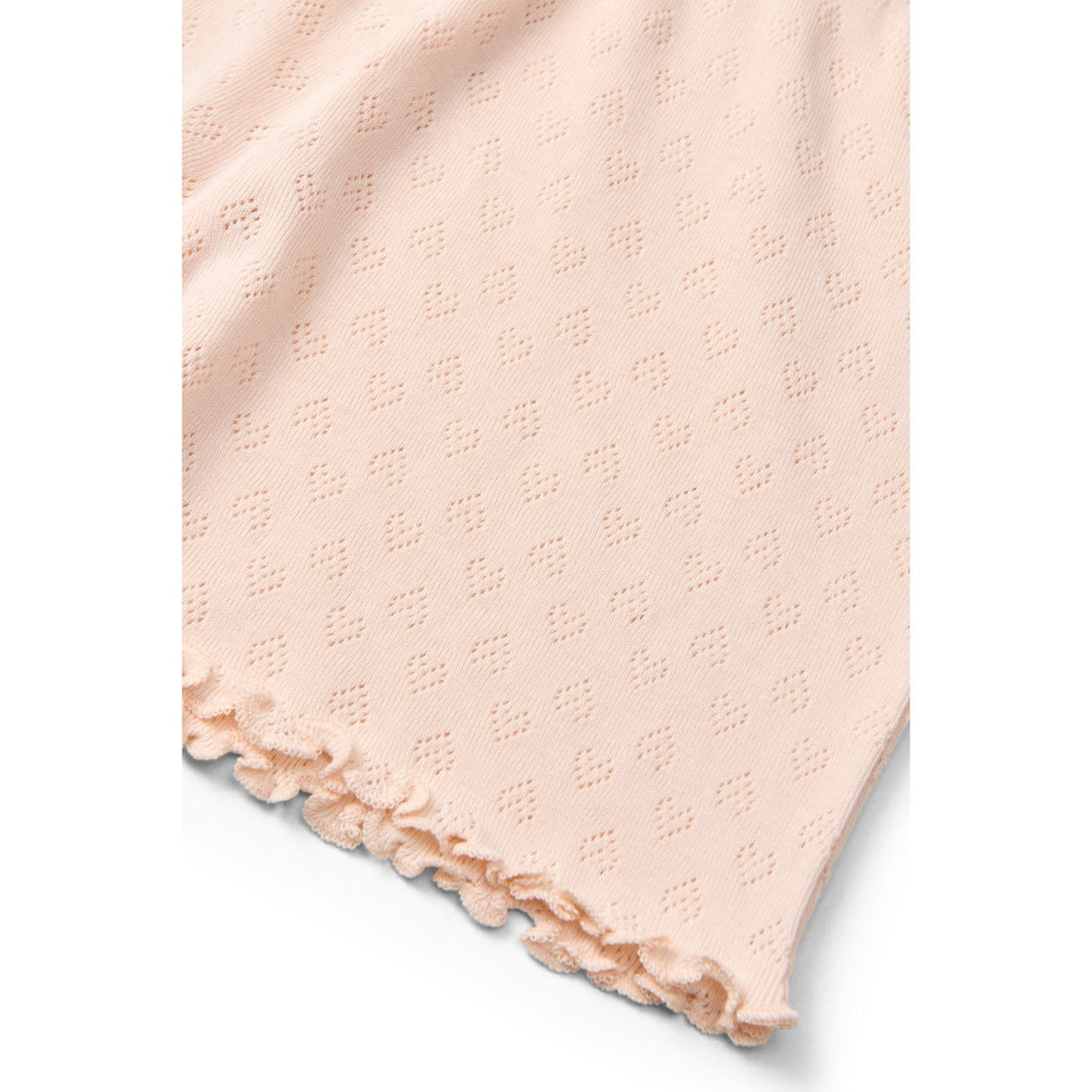 COPENHAGEN COLORS Dusty Rose Pointelle Heart Shorts
