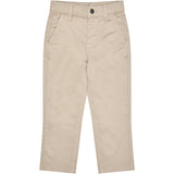 COPENHAGEN COLORS Beige Silky Twill Chinos Slim - Med Stretch