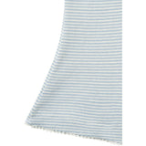COPENHAGEN COLORS Dusty Blue Stripe Stripe Modal Rib Flare Pant W. Picot & Bue