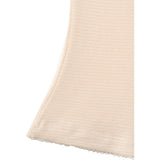 COPENHAGEN COLORS Dusty Rose Stripe Stripe Modal Rib Flare Pant W. Picot & Bue