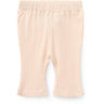 COPENHAGEN COLORS Dusty Rose Stripe Stripe Modal Rib Flare Pant W. Picot & Bue