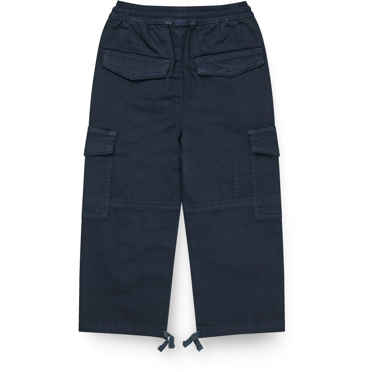 COPENHAGEN COLORS Navy Twill Baggy Bukser W. Pockets