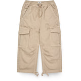 COPENHAGEN COLORS Beige Twill Baggy Bukser W. Pockets