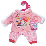 BABY Born Jogging Drakt Pink 43cm