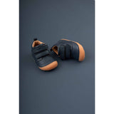 Bisgaard Navy Barefoot Carter First Step Sko
