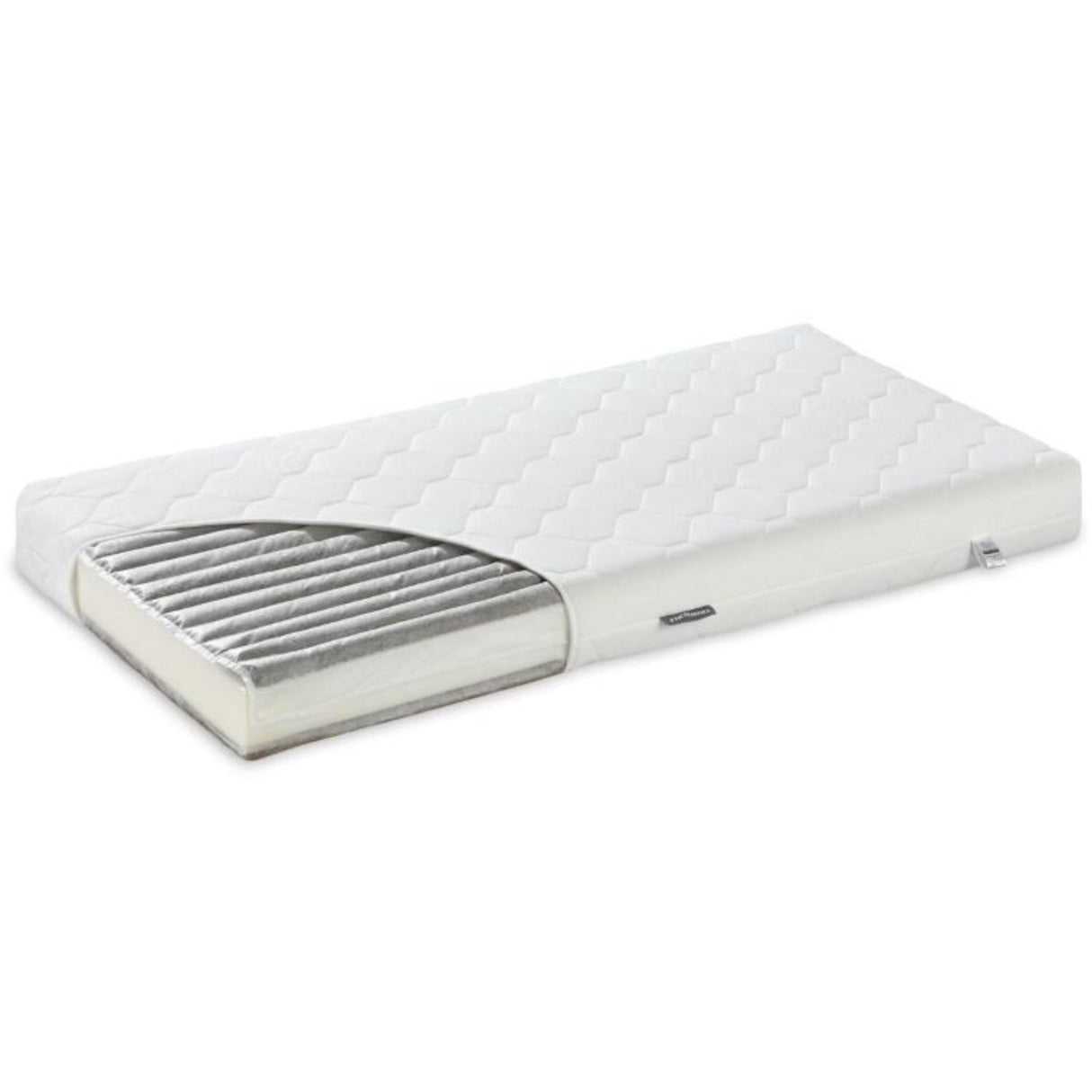 Nordbaby White PREMIUM 2-sided Coconut And Buckwheat Mattress