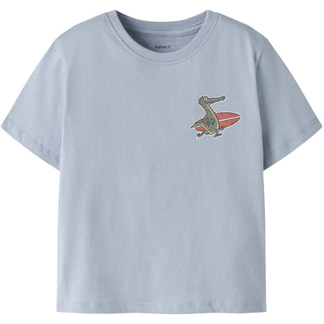 Name It Blue Fog Surf Nmmvelix Ss Nreg Topp
