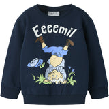 Name It Navy Blazer Nmmmaska Emil Nreg Sweat Unb Sky