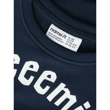 Name It Navy Blazer Nmmmaska Emil Nreg Sweat Unb Sky