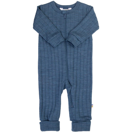 Joha Blue Melange Heldrakt 2-i-1 M. Fødder