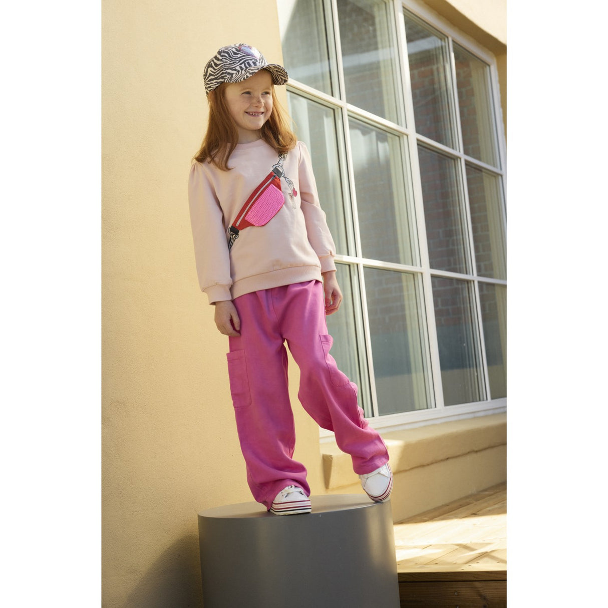 Minymo Peach Whip Collegegenser Ls