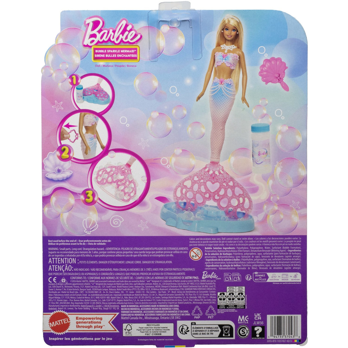 Barbie® Bubbletastic Havfrue