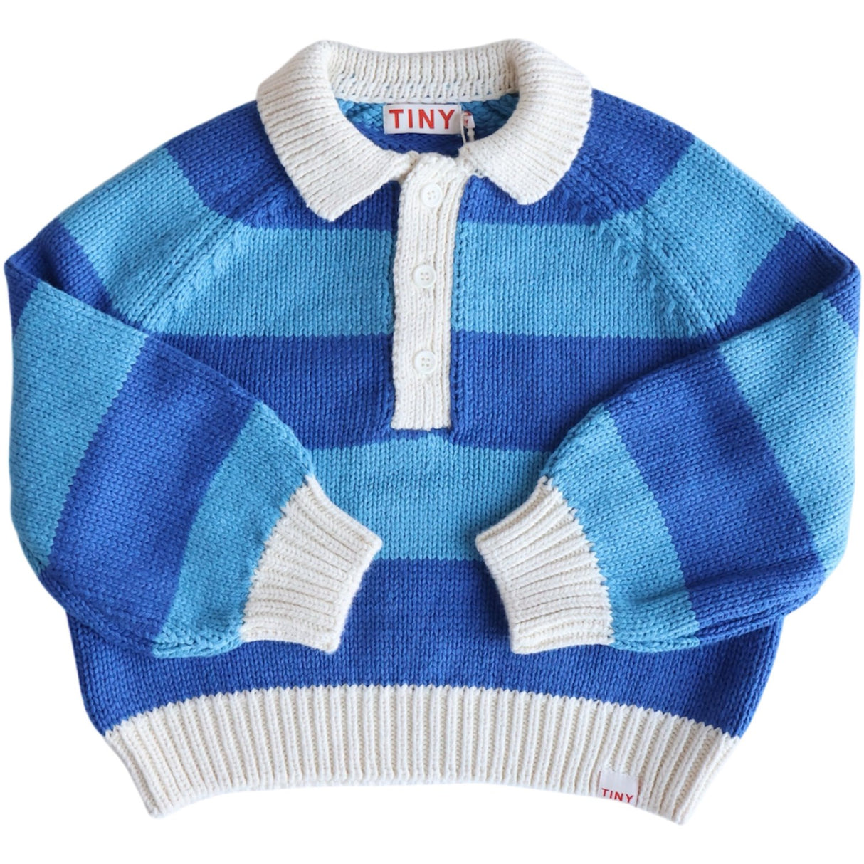 TinyCottons Ultramarine Stripes Sweater