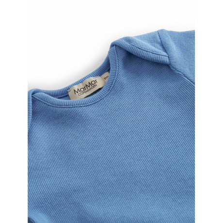MarMar Modal Fine Rib Surf Blue Ben SS Body