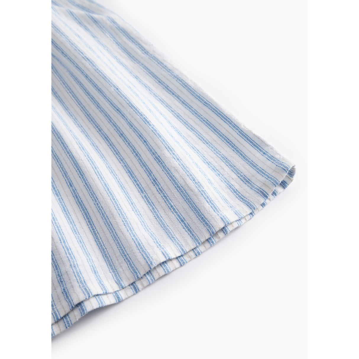 MarMar Cotton Linen Surf Blue Stripe Dhana Kjole