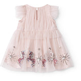 MarMar Ballerina Embroidery Unicorn Twinkle Dinne Kjole