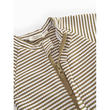 MarMar Seersucker Swim Dark Bronze Stripe Swal Drakt