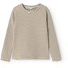 MarMar Seersucker Swim Dark Bronze Stripe Swean Tee